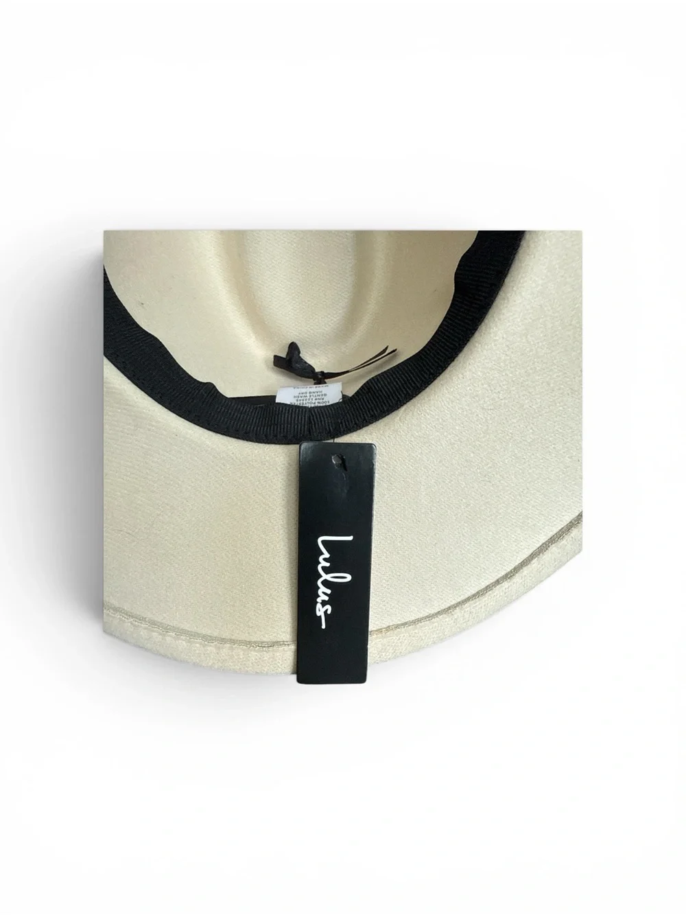 Lulus Ivory Wide Brim Rancher Fedora Hat Boho Western